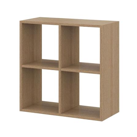 ชั้นวางของโล่ง 4 ช่อง KONCEPT TOMO 19238911 63 ซม. สีไม้อ่อน_0