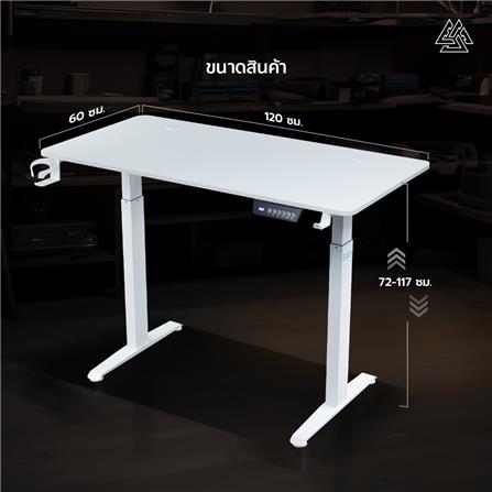 โต๊ะปรับระดับไฟฟ้า EGA GD10 120 ซม. ลายไม้_10