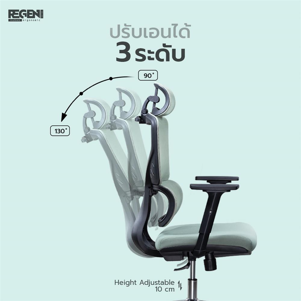 เก้าอี้สุขภาพ NUBWO NXRG05 สีเทา