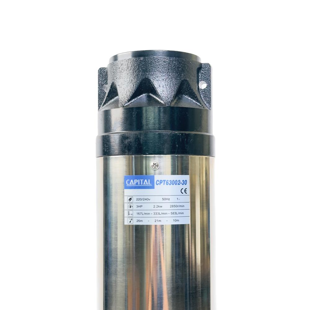 ปั๊มบาดาล บ่อ 6 นิ้ว CAPITAL CPT63002-30 2200 วัตต์