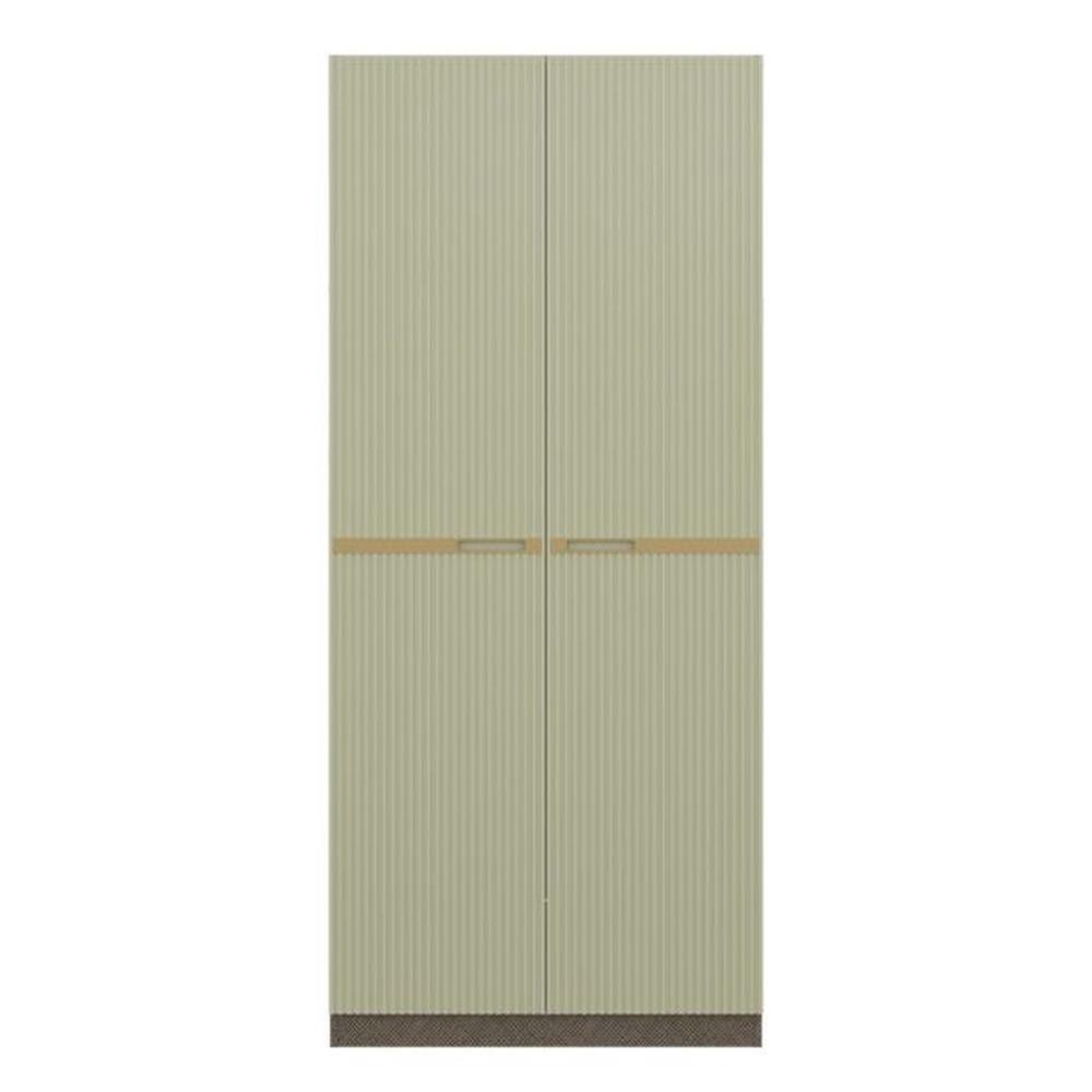 ตู้เสื้อผ้า 2 บานเปิด SB BUILT IN WARDROBE PLUS 59062865 100 ซม. สีเทา