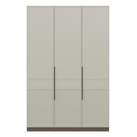 ตู้เสื้อผ้า 3 บานเปิด SB BUILT IN WARDROBE PLUS 59062862 150 ซม. สีเทา_0