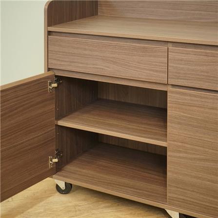 ตู้บานผสม HARV ECHO 120 ซม. สีน้ำตาล_5