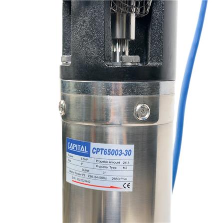 ปั๊มบาดาล บ่อ 6 นิ้ว CAPITAL CPT65003-30 4000 วัตต์_5