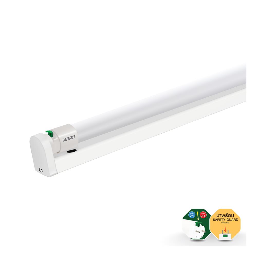 ชุดรางนีออน LED NAGAS T8 BRIGHT DE 10 วัตต์ DAYLIGHT