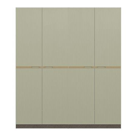 ตู้เสื้อผ้า 4 บานเปิด SB BUILT IN WARDROBE PLUS 59062867 200 สีเทา_0