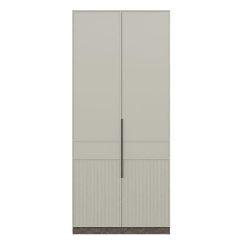 ตู้เสื้อผ้า 2 บานเปิด SB BUILT IN WARDROBE PLUS 59062860 100 ซม. สีเทา