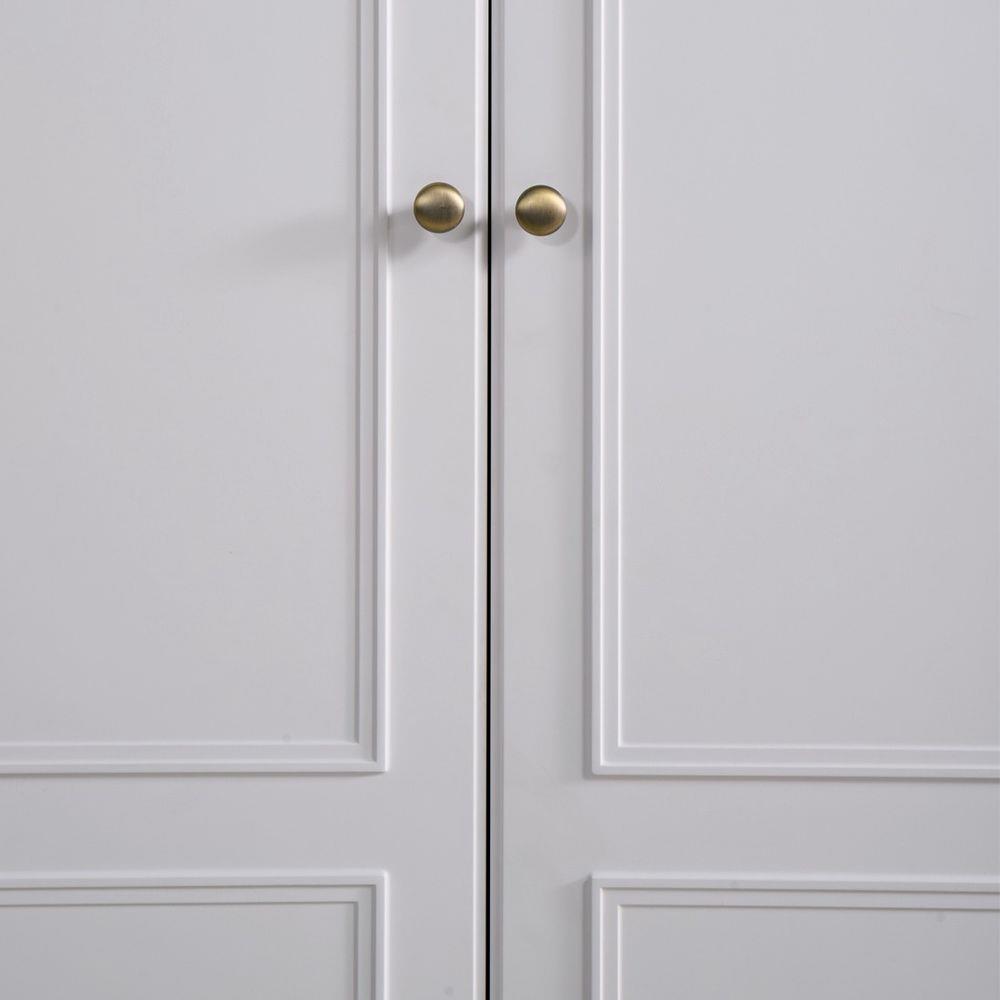 ตู้เสื้อผ้า 4 บานเปิด SB BUILT IN WARDROBE PLUS 59062855 200 ซม. สีขาว