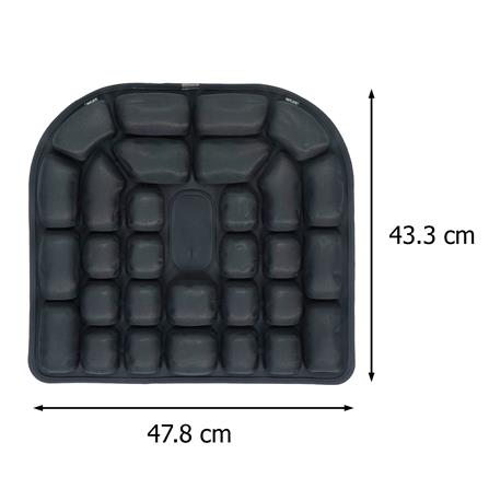 เบาะรองนั่งเป่าลม HOME LIVING STYLE AIRTOFU-H 18x17 นิ้ว สีดำ_9