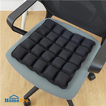 เบาะรองนั่งเป่าลม HOME LIVING STYLE AIRTOFU-H 16x16 นิ้ว สีดำ_4