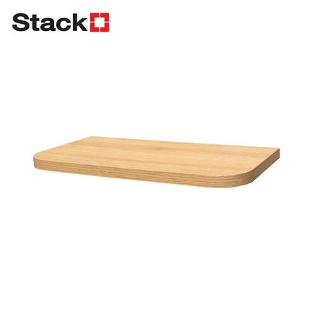 แผ่นชั้นไม้ซ่อนขา STACKO SORI 40x20x1.8 ซม. สีเนเชอรัลโอ๊ค_0