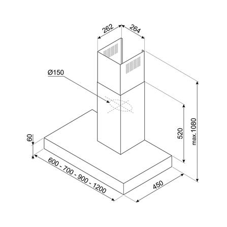 เตาฝัง+เครื่องดูดควัน SMEG SE263TD1+KBT900NE_9