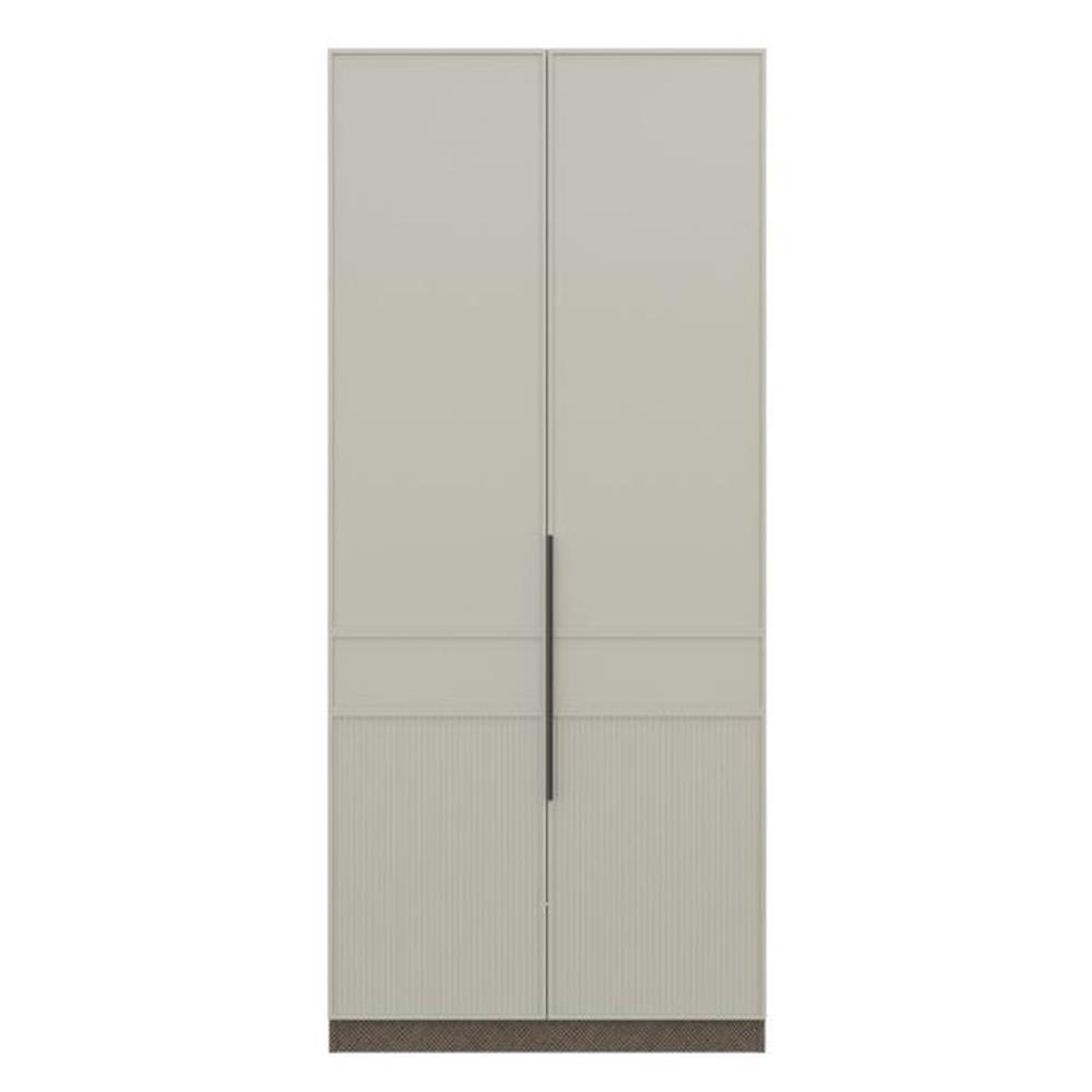 ตู้เสื้อผ้า 2 บานเปิด SB BUILT IN WARDROBE PLUS 59062861 100 ซม. สีเทา