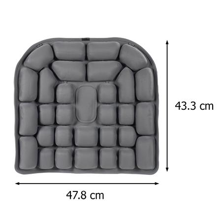 เบาะรองนั่งเป่าลม HOME LIVING STYLE AIRTOFU-H 18x17 นิ้ว สีเทา_9