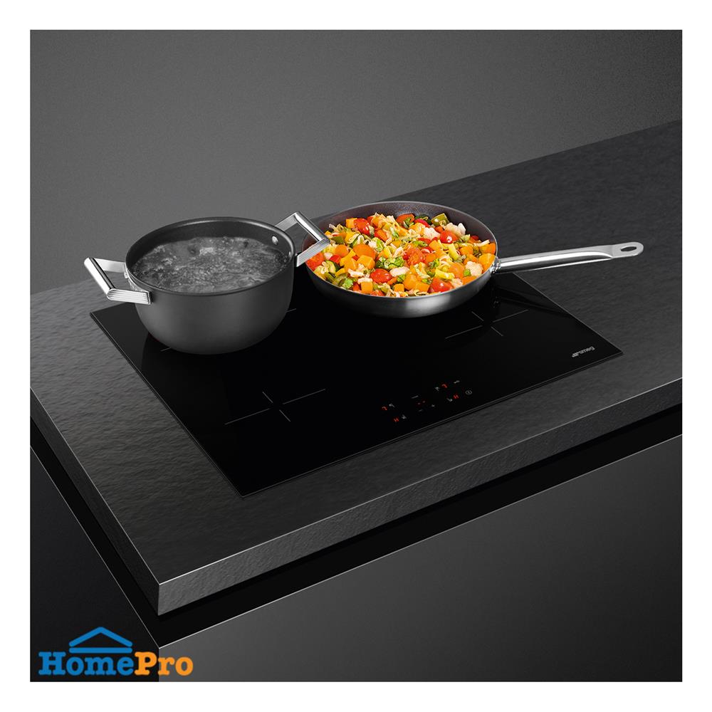 เตาฝัง+เครื่องดูดควัน SMEG SE264TD1+KBT900NE