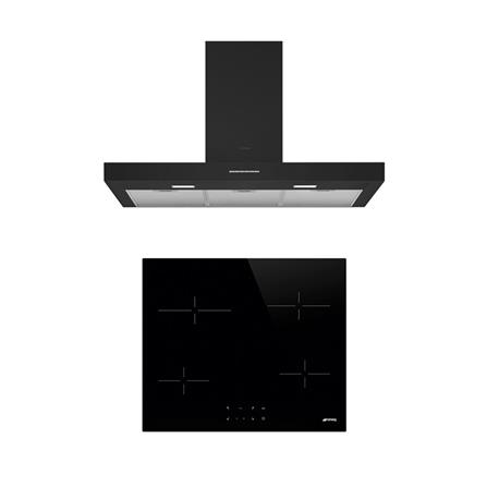 เตาฝัง+เครื่องดูดควัน SMEG SE264TD1+KBT900NE_0