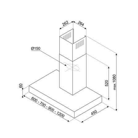 เตาฝัง+เครื่องดูดควัน SMEG SE264TD1+KBT900NE_8