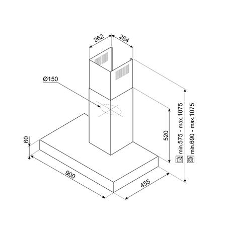 เตาฝัง+เครื่องดูดควัน SMEG SI7633B1+KBT9L4VN_6