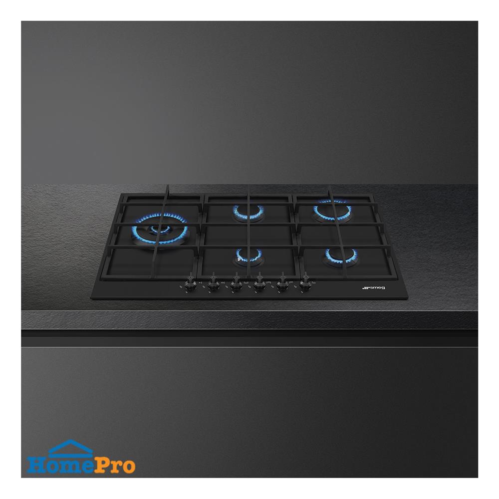 เตาฝัง+เครื่องดูดควัน SMEG PX375LMB+KV394MB