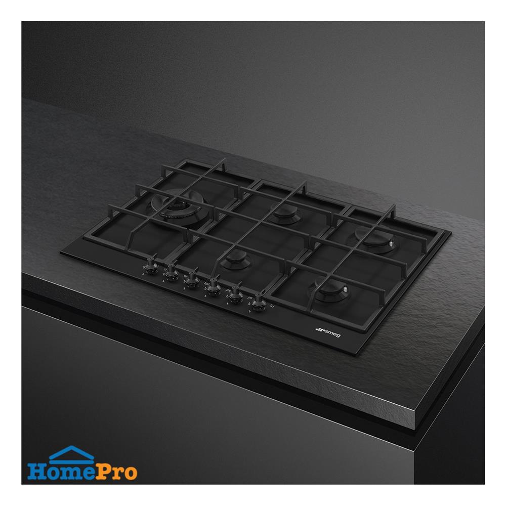 เตาฝัง+เครื่องดูดควัน SMEG PX375LMB+KV394MB