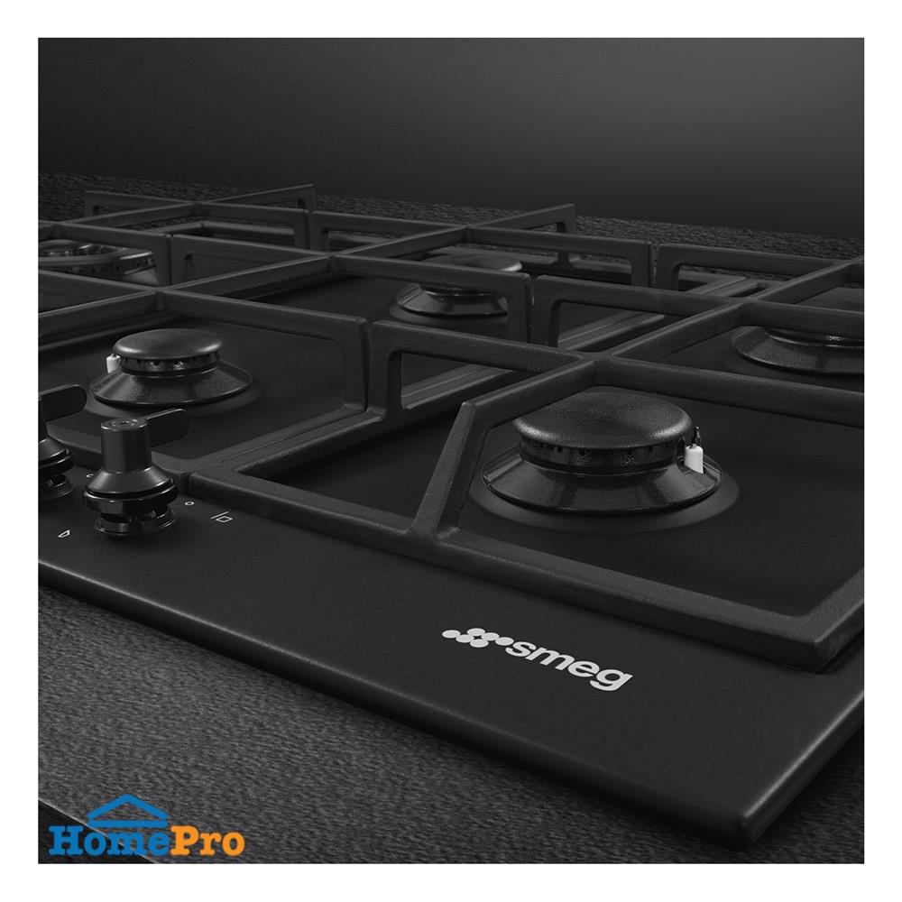 เตาฝัง+เครื่องดูดควัน SMEG PX375LMB+KV394MB