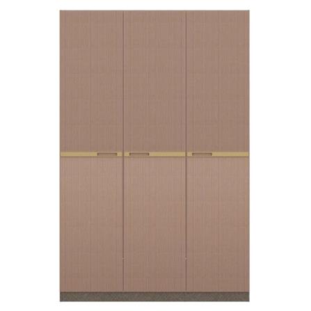 ตู้เสื้อผ้า 3 บานเปิด SB BUILT IN WARDROBE PLUS 59062809 150 ซม. สีวอลนัท_0