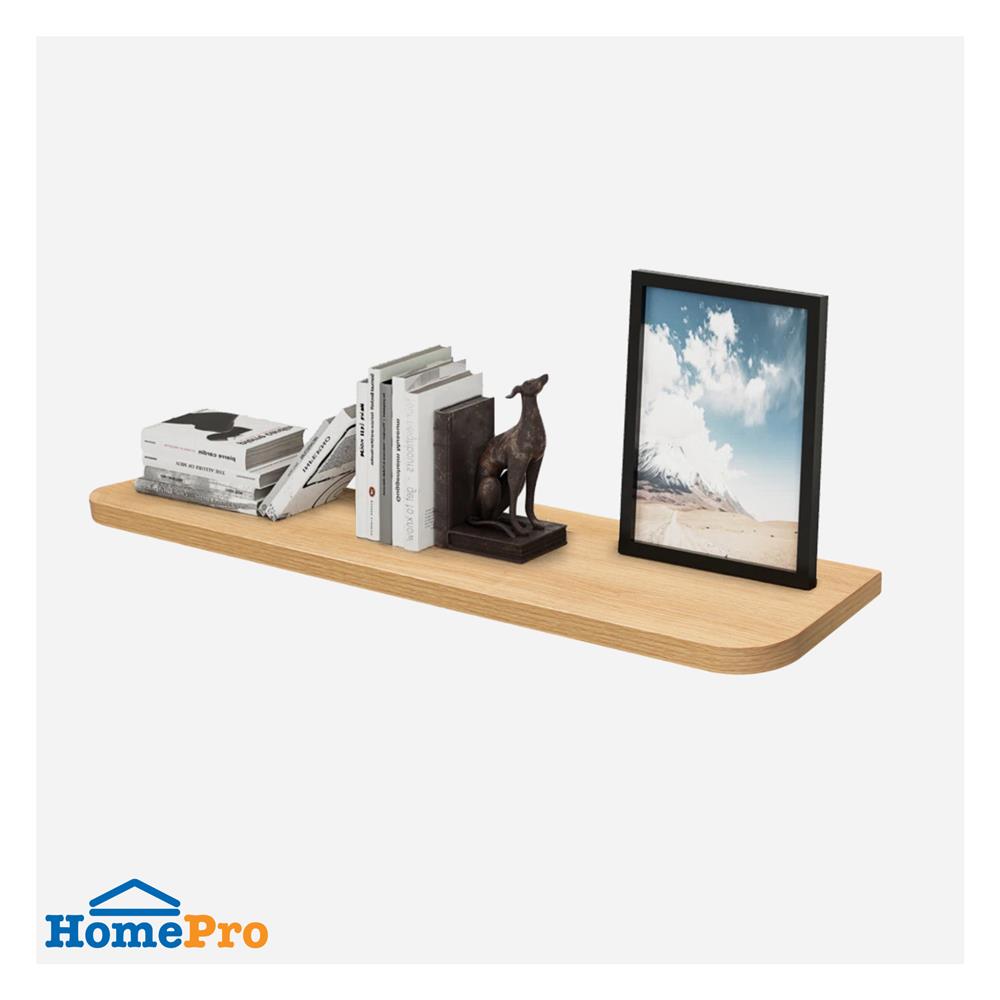 แผ่นชั้นไม้ซ่อนขา STACKO SORI 80x20x1.8 ซม. สีเนเชอรัลโอ๊ค