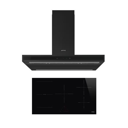 เตาฝัง+เครื่องดูดควัน SMEG SI1M4954D+KLTI9L4MB_0