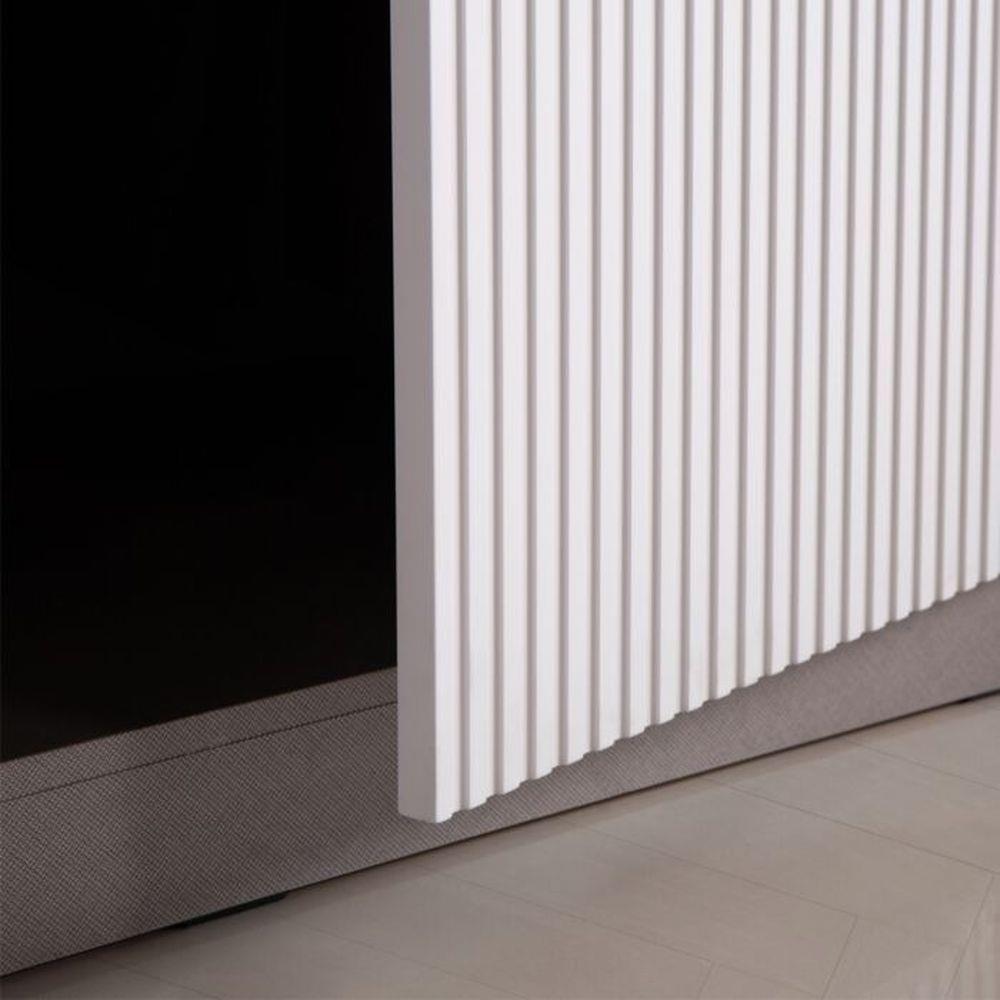 ตู้เสื้อผ้า 2 บานเปิด SB BUILT IN WARDROBE PLUS 59062800 100 ซม. สีเทา