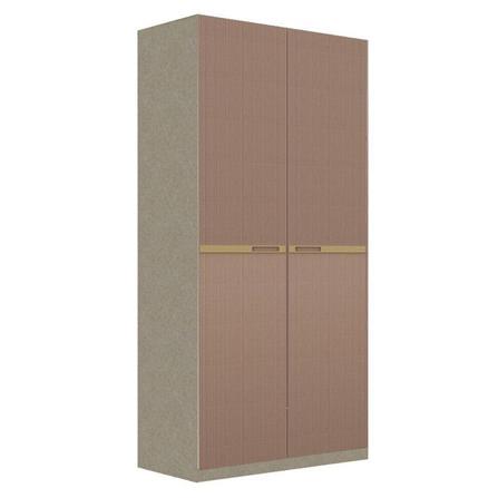 ตู้เสื้อผ้า 2 บานเปิด SB BUILT IN WARDROBE PLUS 59062807 100 ซม. สีวอลนัท_1