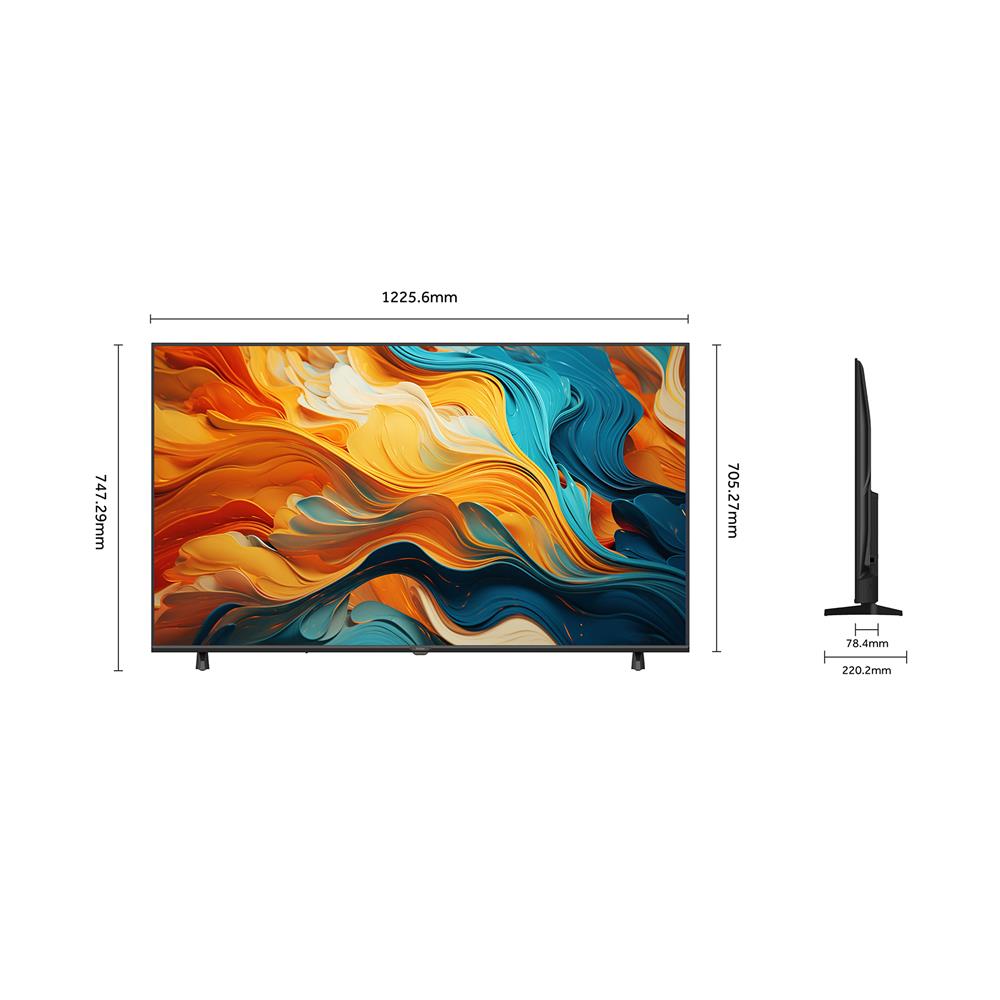 ทีวีแอลอีดี 55 นิ้ว HAIER (4K, LED, GOOGLE TV) H55K85FUX