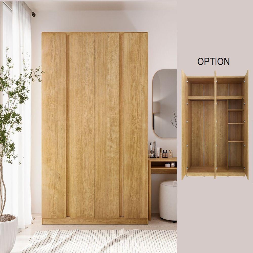 ชุดห้องนอน 5 ฟุต SB FURNITURE SKIFT 59063323 สีไม้อ่อน