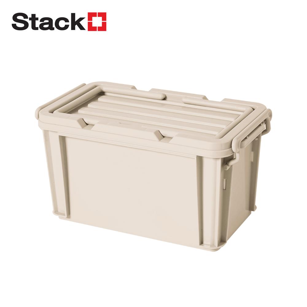 กล่องหูหิ้ว STACKO CARGO 7 ลิตร 19.5x33.7x18.5 ซม. สีเบจ