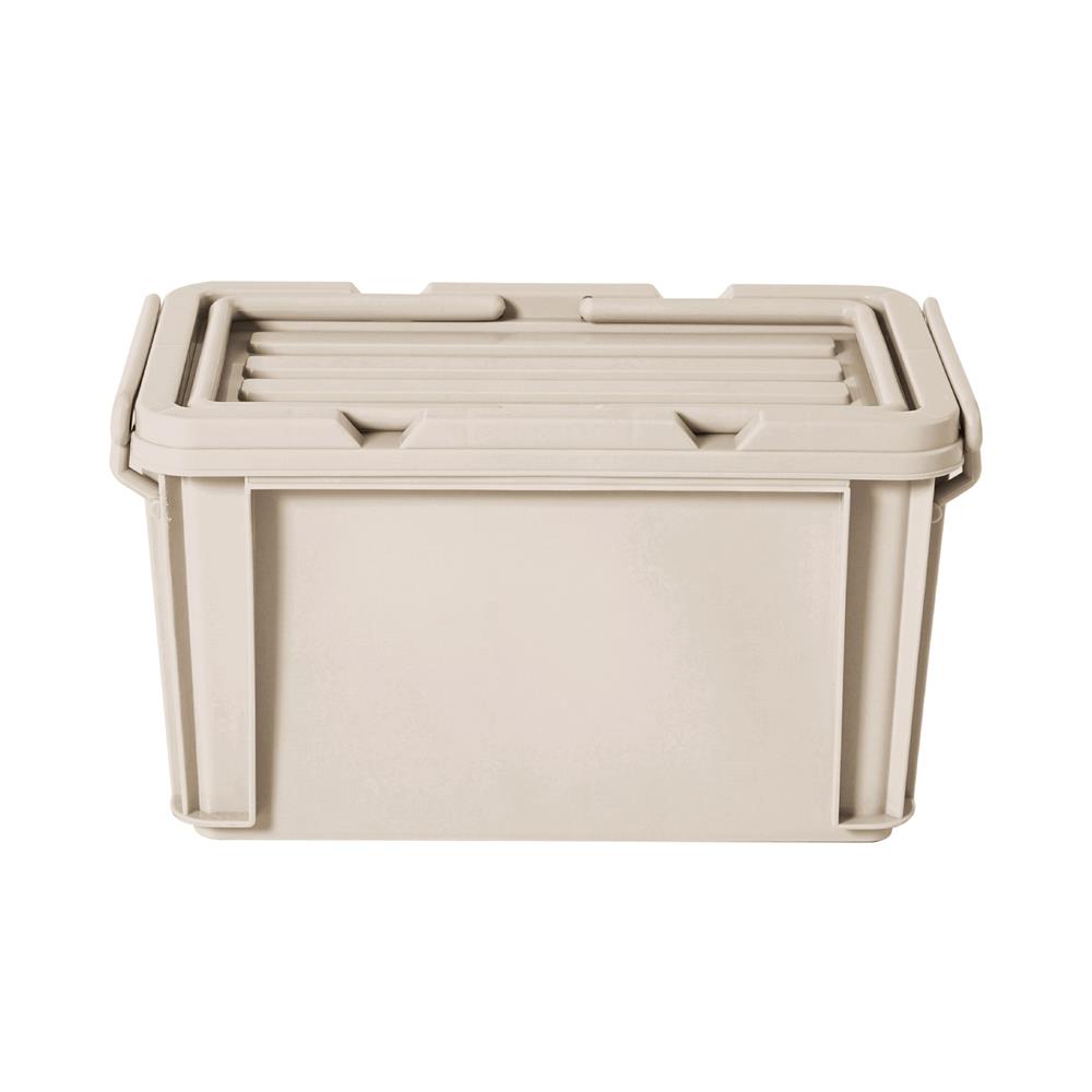 กล่องหูหิ้ว STACKO CARGO 7 ลิตร 19.5x33.7x18.5 ซม. สีเบจ