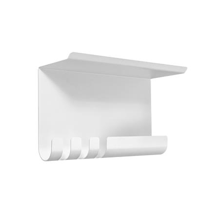 ที่แขวนของติดผนัง SPACEMAKER A1-005-ND ขนาดกลาง สีขาว_0