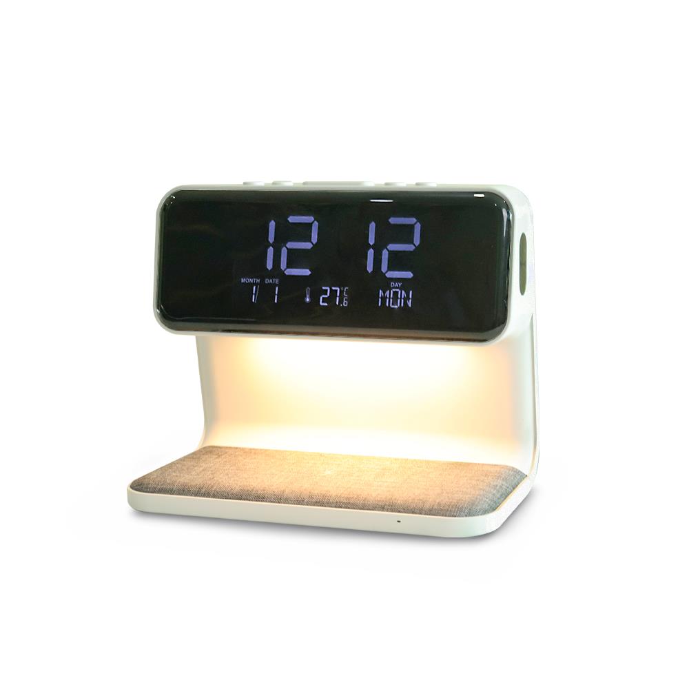 นาฬิกาดิจิทัล LED RIN 2150706021 สีขาว