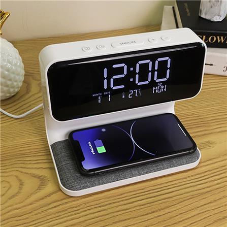 นาฬิกาดิจิทัล LED RIN 2150706021 สีขาว_4