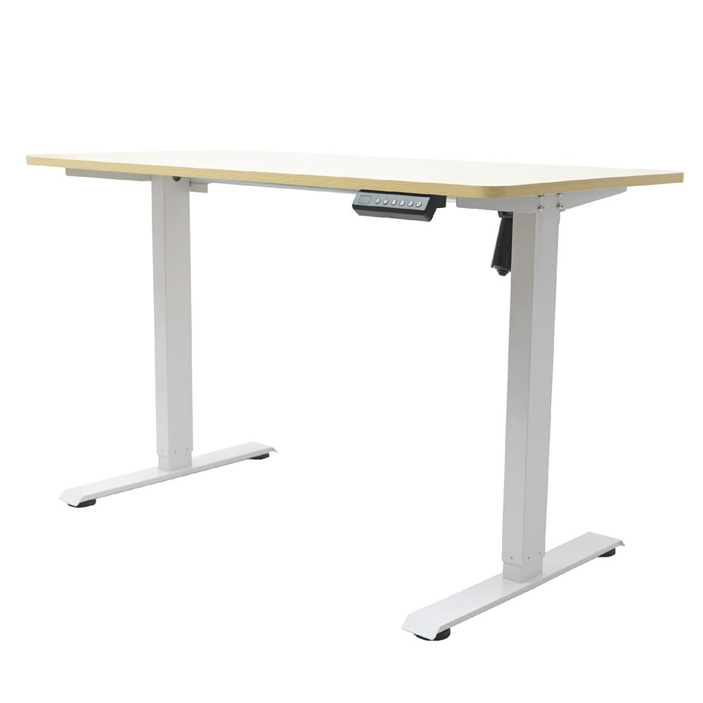 โต๊ะปรับระดับไฟฟ้า ERGOTREND SIT 2 STAND NORM 120 ซม. สีไวท์โอ๊ค