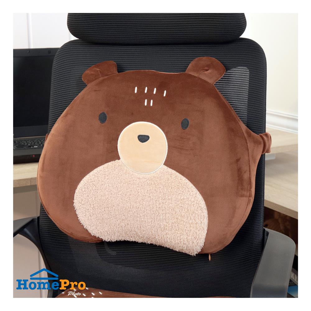 เบาะรองหลัง SNAZZ LITTLE-B 16.5X13นิ้ว สีน้ำตาล