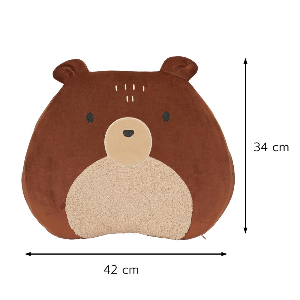 เบาะรองหลัง SNAZZ LITTLE-B 16.5X13นิ้ว สีน้ำตาล