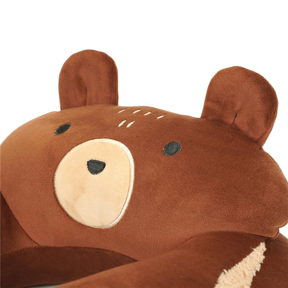 หมอนรองคอ SNAZZ LITTLE-B 12X11.5 นิ้ว สีน้ำตาล