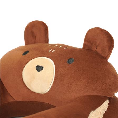 หมอนรองคอ SNAZZ LITTLE-B 12X11.5 นิ้ว สีน้ำตาล_4