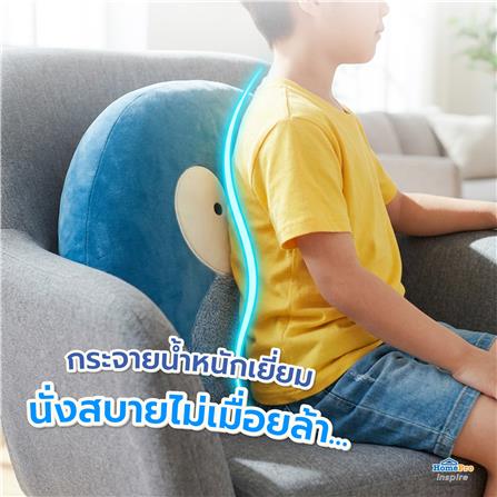 เบาะรองหลัง SNAZZ LITTLE-P 16.5X13 นิ้ว สีฟ้า_7