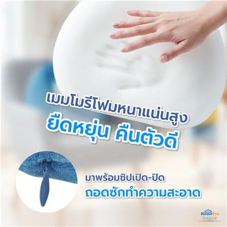 เบาะรองหลัง SNAZZ LITTLE-P 16.5X13 นิ้ว สีฟ้า_8