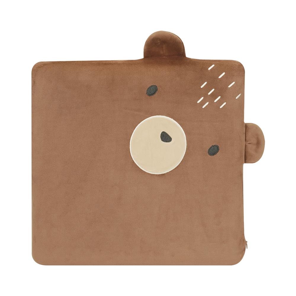 เบาะรองนั่ง SNAZZ LITTLE-B 15X15 นิ้ว สีน้ำตาล_0