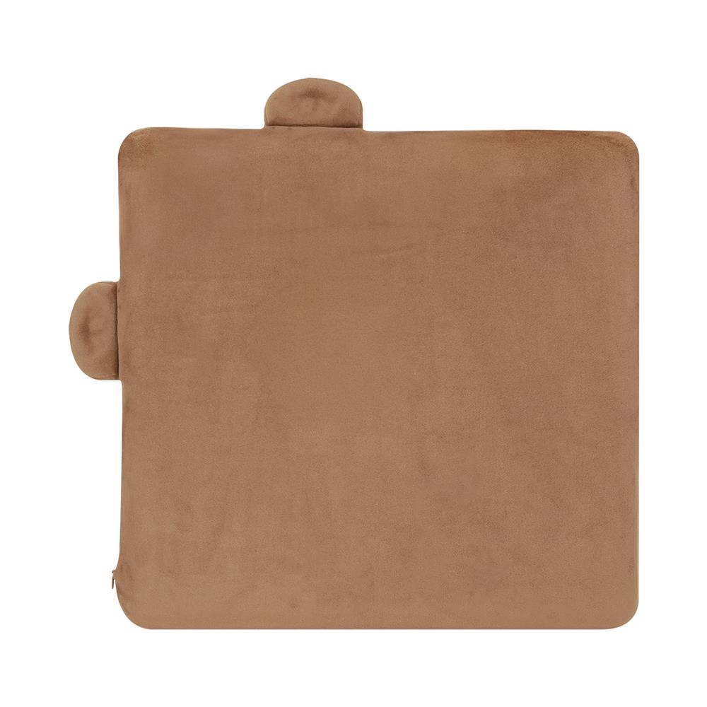 เบาะรองนั่ง SNAZZ LITTLE-B 15X15 นิ้ว สีน้ำตาล