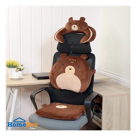 เบาะรองนั่ง SNAZZ LITTLE-B 15X15 นิ้ว สีน้ำตาล_6