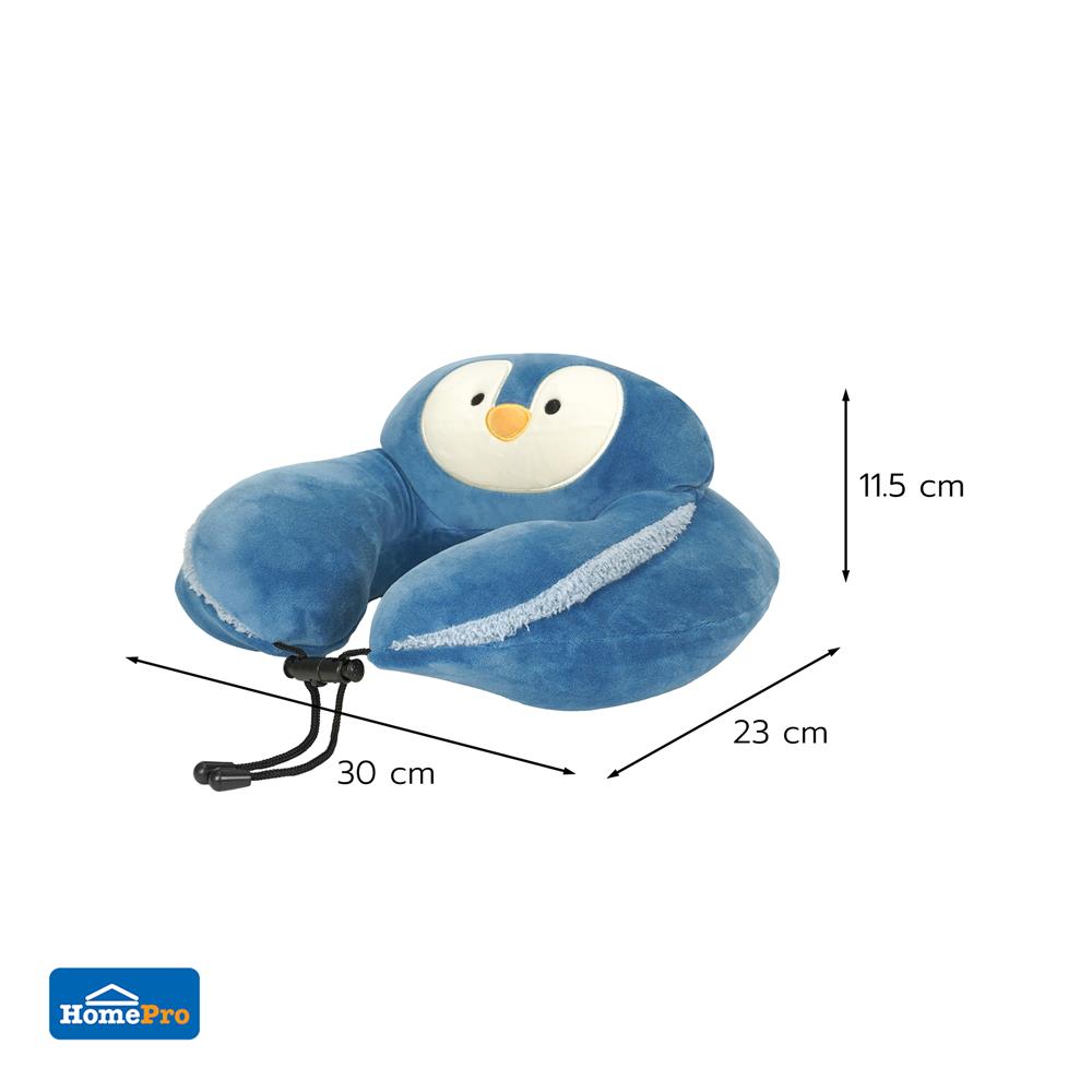 หมอนรองคอ SNAZZ LITTLE-P 11.5X9 นิ้ว สีฟ้า