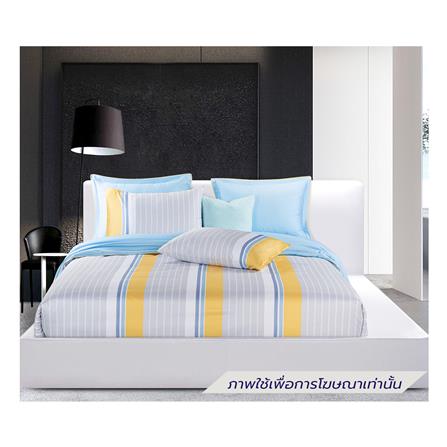 ชุดผ้าปูที่นอน 6 ฟุต (ชุด 7 ชิ้น) SANTAS COTTON USA JOYBLOOM GR_0