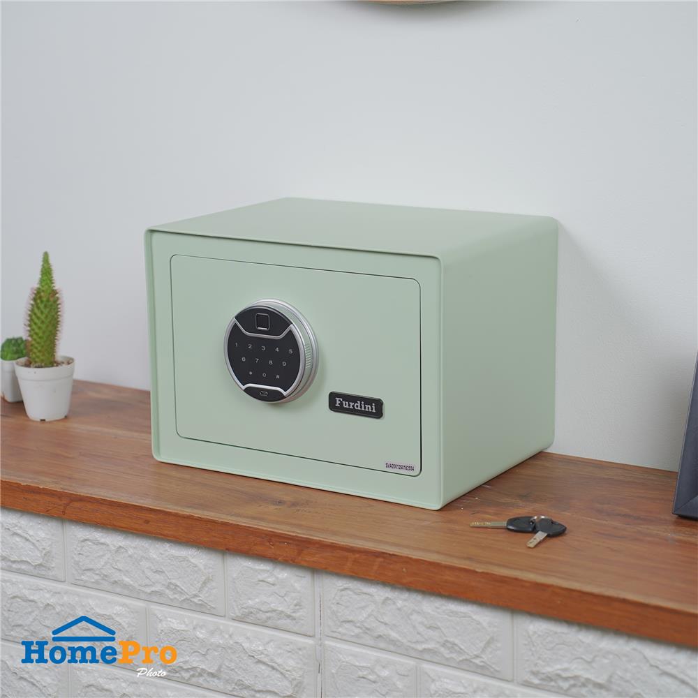 ตู้นิรภัย FINGERPRINT FURDINI F3401S สีเขียว